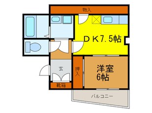 サンフジの物件間取画像